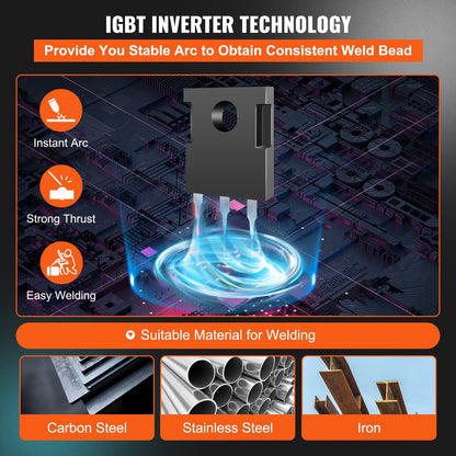 MIG Welder, 3 in 1 Welder Welding Machine, 270 Amp MIG Lift TIG Arc Welder 110V 220V Lift TIG Welder Lift ARC Welder Digital Display Combo Welding Machine MMA Stick IGBT DC Inverter Welder