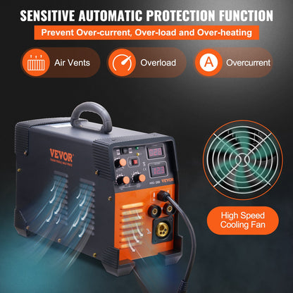 MIG Welder 200 Amp MIG LIFT TIG Arc Welder 3 in 1 Welder Welder Machine 220V TIG Welder Lift ARC Welder MMA Stick IGBT DC Inverter Welder Digital Display Combo Svetsmaskin