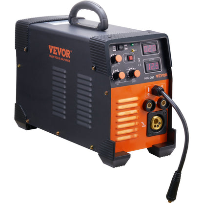 MIG Welder 200 Amp MIG LIFT TIG Arc Welder 3 in 1 Welder Welder Machine 220V TIG Welder Lift ARC Welder MMA Stick IGBT DC Inverter Welder Digital Display Combo Svetsmaskin