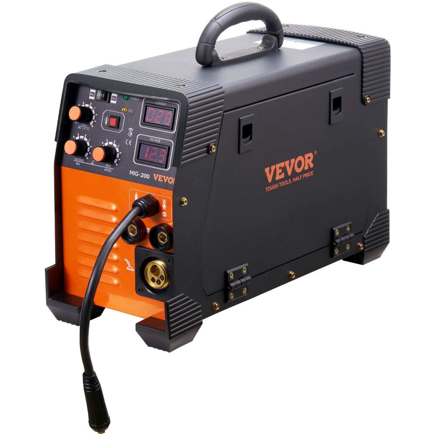 MIG Welder 200 Amp MIG LIFT TIG Arc Welder 3 in 1 Welder Welder Machine 220V TIG Welder Lift ARC Welder MMA Stick IGBT DC Inverter Welder Digital Display Combo Svetsmaskin