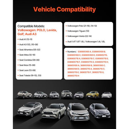 Tändspole Pack Set om 4 Kompatibel med Audi A1 A3 Seat och Volkswagen |  EU