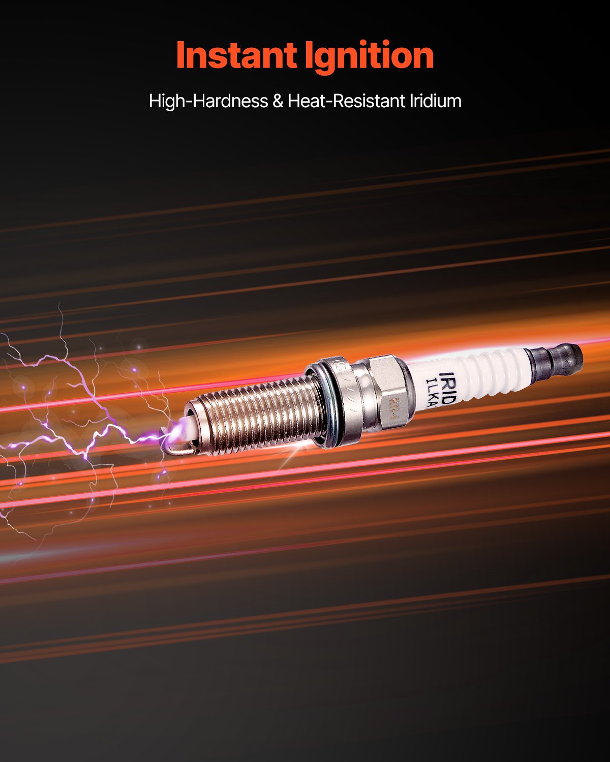 Ignition Coil Pack and Spark Plugs, Set of 6, Compatible with Nissan Murano Maxima Pathfinder 350Z Altima Quest Infiniti EX35 FX35 G25 G35 JX35 M35 M35h Q50 Q70 QX60 3.5L V6, for UF550 C1670