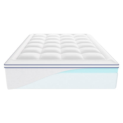 Matratzenauflage Premium Memory Foam Fiber Fill Queen 101,6 mm Dicke