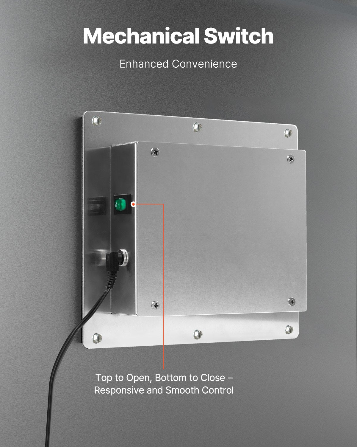 HVAC-Luftreiniger-ganzes Haus 18W 9 Zoll-Licht im Kanal PCO-Technologie