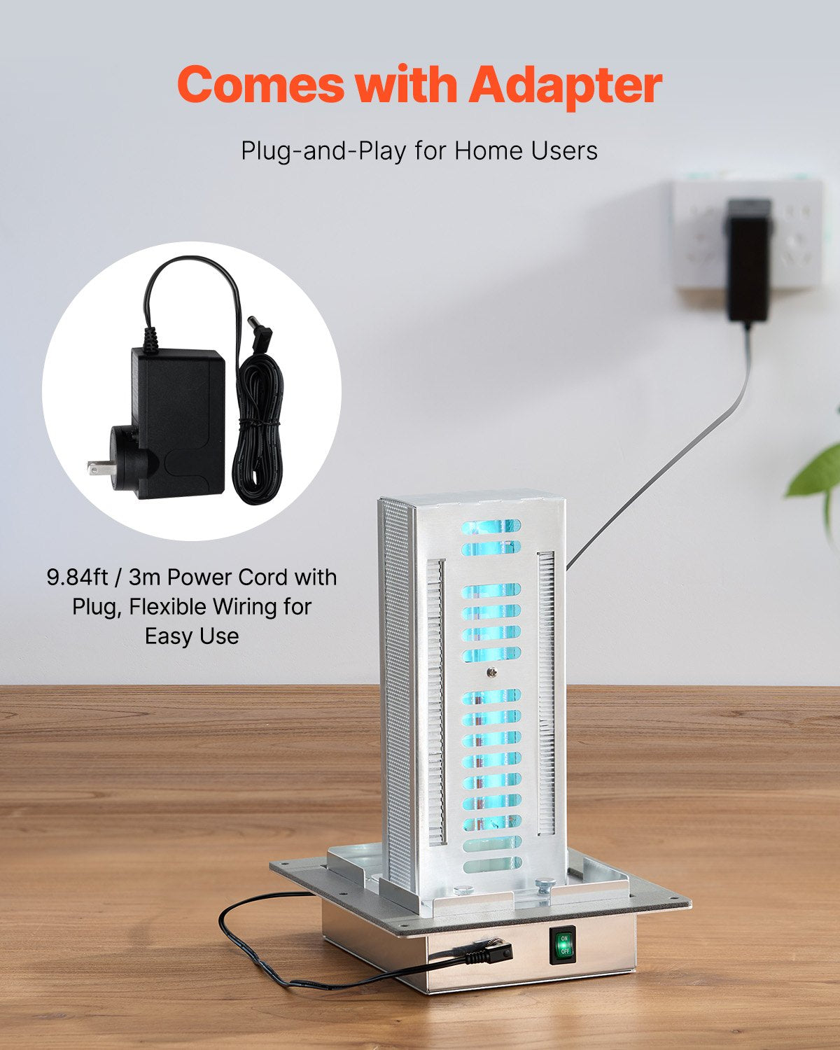 HVAC-Luftreiniger-ganzes Haus 18W 9 Zoll-Licht im Kanal PCO-Technologie