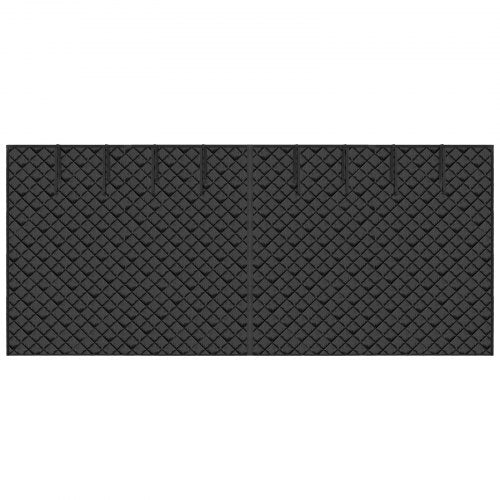 Garage Door Screen for Winter 18.3 x 7.15 ft Garage Door Insulation Kit