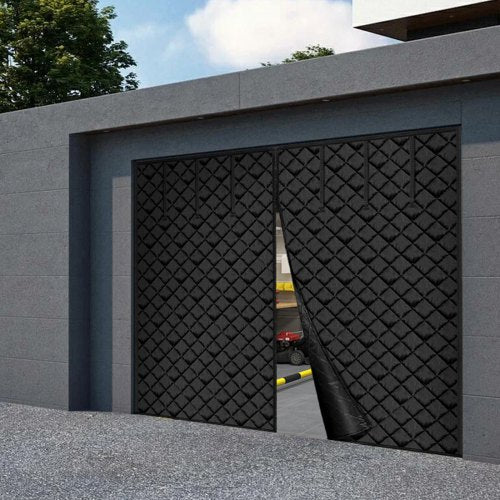 Garage Door Screen for Winter 10.3 x 8.14 ft Garage Door Insulation Kit
