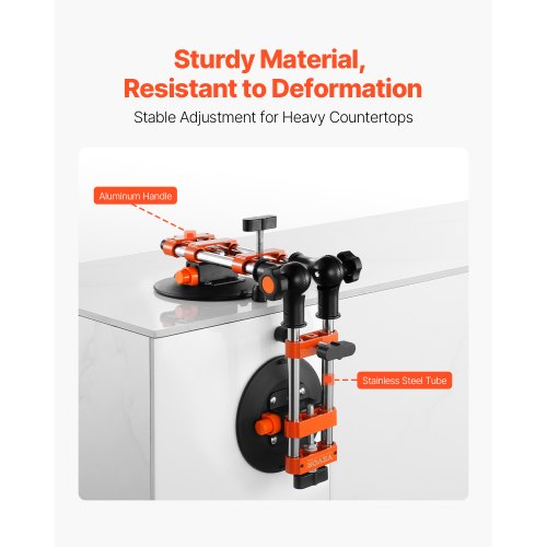 Seam Setter 6" Saugnapf 90° - 270° verstellbar Nahtspleißen &amp; Nivellieren | EU