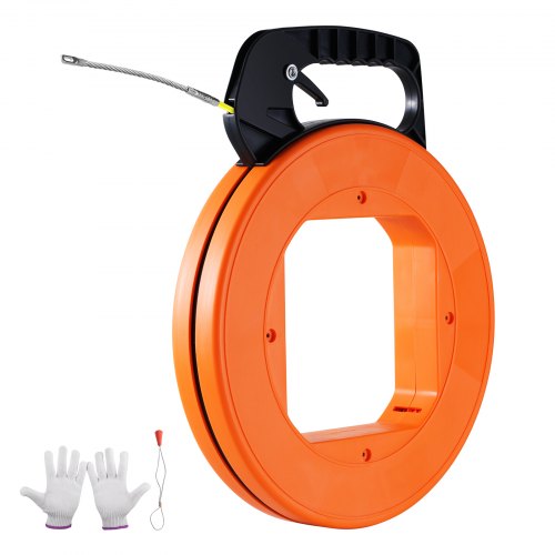 Fisktejp Kabelavdragare 200ft 3/16in Glasfiber Hög Plasthölje |  EU