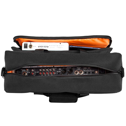 Vadderad DJ Mixer Gig Bag, 1200D Oxford Tyg, DJ Gear Bärväska med en förvaringsficka 4,92 fot avtagbar axelrem 0,39 i stoppning, 19,29 x 8,66 x 15,34 i förvaringsväska för DJ Controller