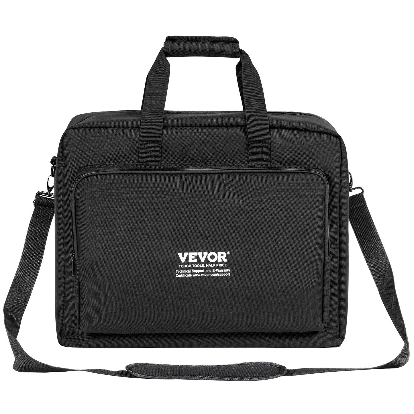 Vadderad DJ Mixer Gig Bag, 1200D Oxford Tyg, DJ Gear Bärväska med en förvaringsficka 4,92 fot avtagbar axelrem 0,39 i stoppning, 19,29 x 8,66 x 15,34 i förvaringsväska för DJ Controller