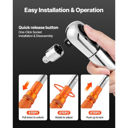 Click Momentnyckel 3/4-tums fattning 100-600 lbf-ft/136-814 Nm Dubbelriktad |  EU