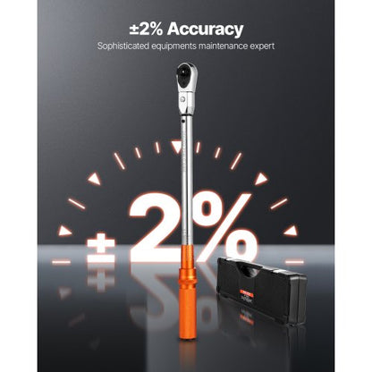 Adjustable Click Torque Wrench 1/2-inch Drive 20–160 lbf-ft/27.1–216.8 Nm | EU