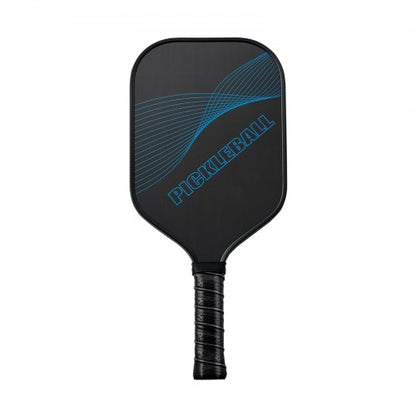 Pro Kolfiber Pickleball Paddle Honeycomb Core Racket för Vuxna Blå