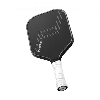 Pro Kolfiber Pickleball Paddle Honeycomb Core Racket för Vuxna Svart