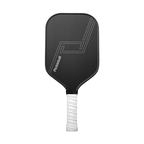 Pro Kolfiber Pickleball Paddle Honeycomb Core Racket för Vuxna Svart