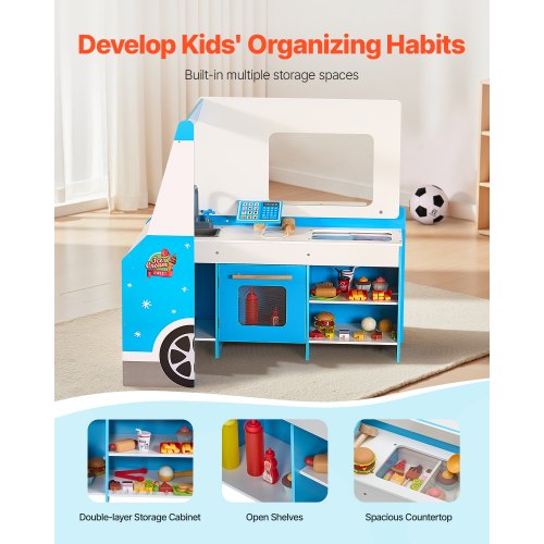 Glassbil Trälekset Låtsaslekställ för Barn i Åldern 3-7