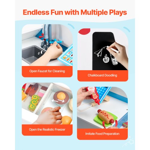 Glassbil Trälekset Låtsaslekställ för Barn i Åldern 3-7