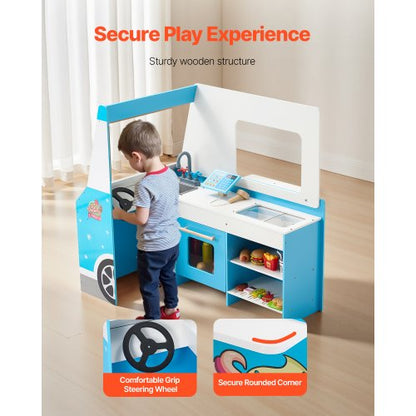 Glassbil Trälekset Låtsaslekställ för Barn i Åldern 3-7