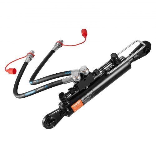 Hydraulic Top Link Cat.1-1 (8-1/4 in, 18-1/8~26-3/8 in ), Hydraulic Cylinder with 2 Hoses & G3/8" Check Valve