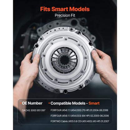 OEM Premium Kupplungssatz und Druckplatte für Smart FORFOUR/FORTWO