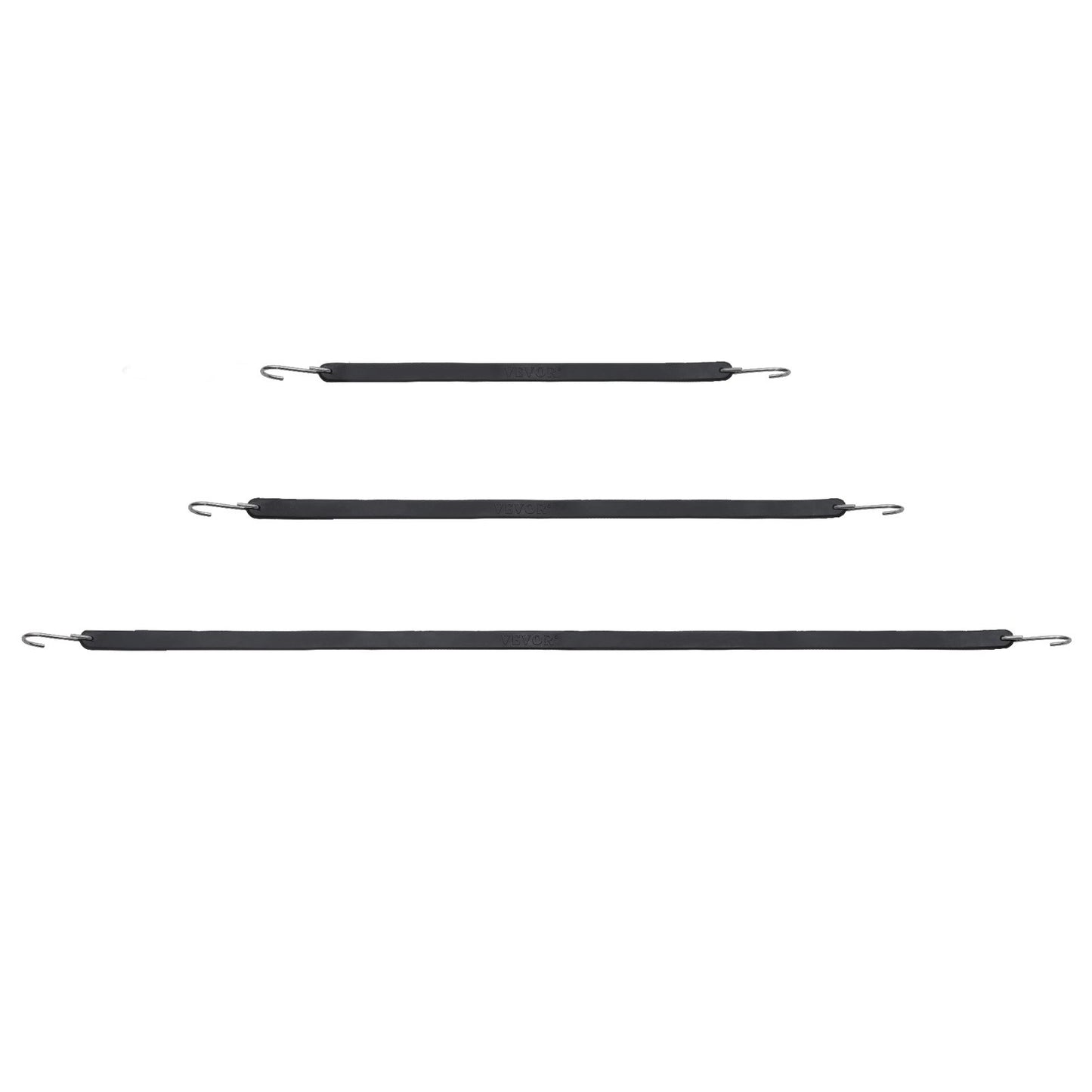 20-tlg. Flachspannseil-Set 20 mm Hochleistungs-Spanngurte mit S-Haken