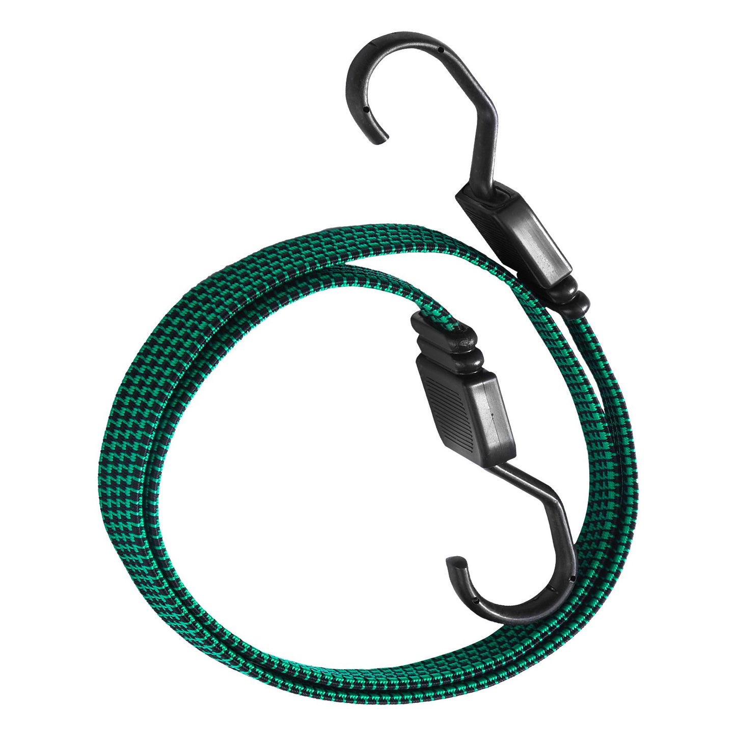 32pc Flat Bungee Cord Set 17mm Heavy Duty Bungee Straps with J-Hooks