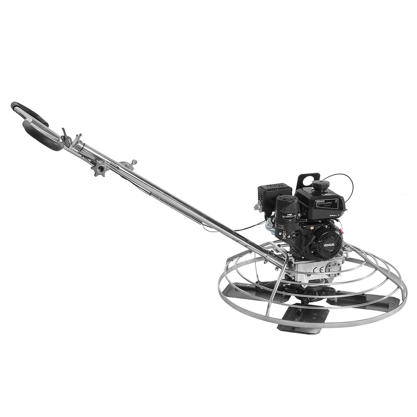 Elektrische handgeführte Zementkelle, 38 Zoll, 6 PS, benzinbetrieben, mit schwimmender Trogklinge