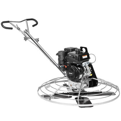 Power Walk-Behind cementglättare 46" 14HP gasdriven med flyttrågblad