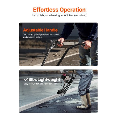 4-Takt-Betonausgleichsmasse für Zementoberflächen mit 12-Fuß-Schaufelscheibe | EU