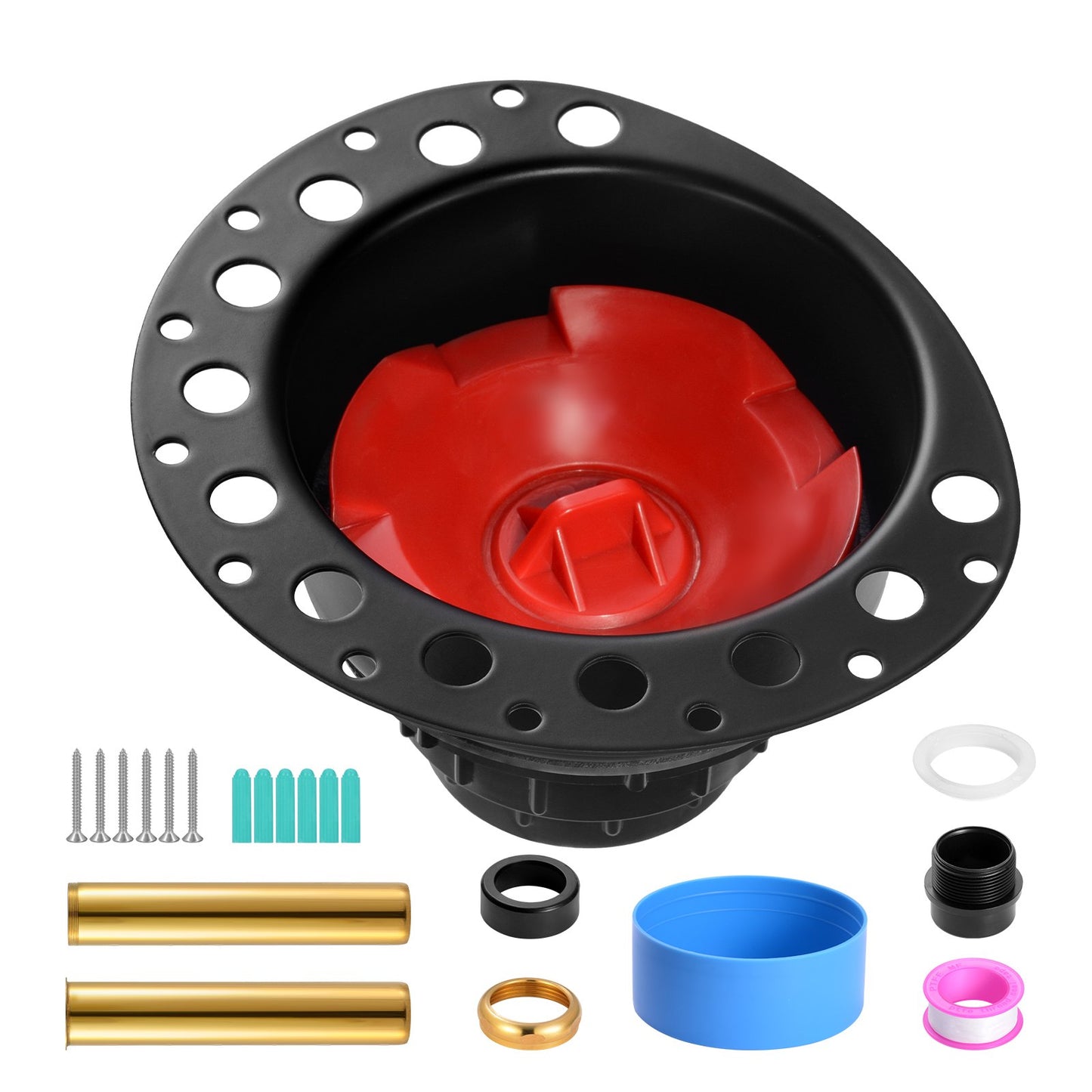 Fristående badkaravloppssats Badkarsavlopp Grov-in kit med ABS-adapter