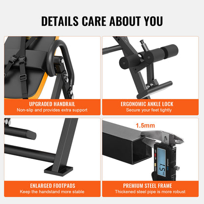 Inversionstisch Faltbare Krafttrainingsgeräte Hang Trainingsbank