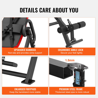 Inversionstisch Faltbare Krafttrainingsgeräte Hang Trainingsbank