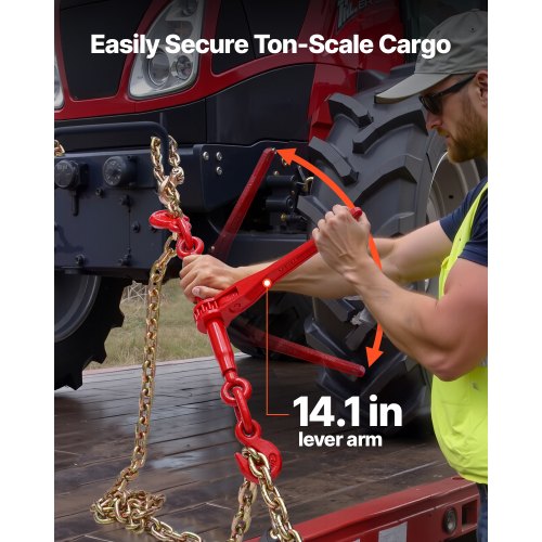 Spärrkedjebindare 3/8 tum x 10 fot G80 kedjor Lastbindare för transport |  EU