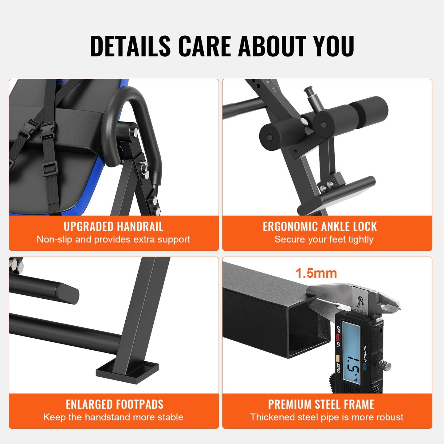 Inversionstisch Faltbare Krafttrainingsgeräte Hang Trainingsbank