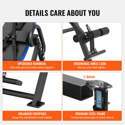 Inversionstisch Faltbare Krafttrainingsgeräte Hang Trainingsbank