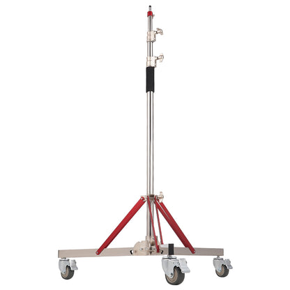 Hochleistungs-Lichtstativ mit Rädern, maximale Höhe 10,5 Fuß/320 cm, Stativständer
