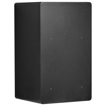 Single door 4.0 cu.ft safe with key lock &amp; password cabinet Black