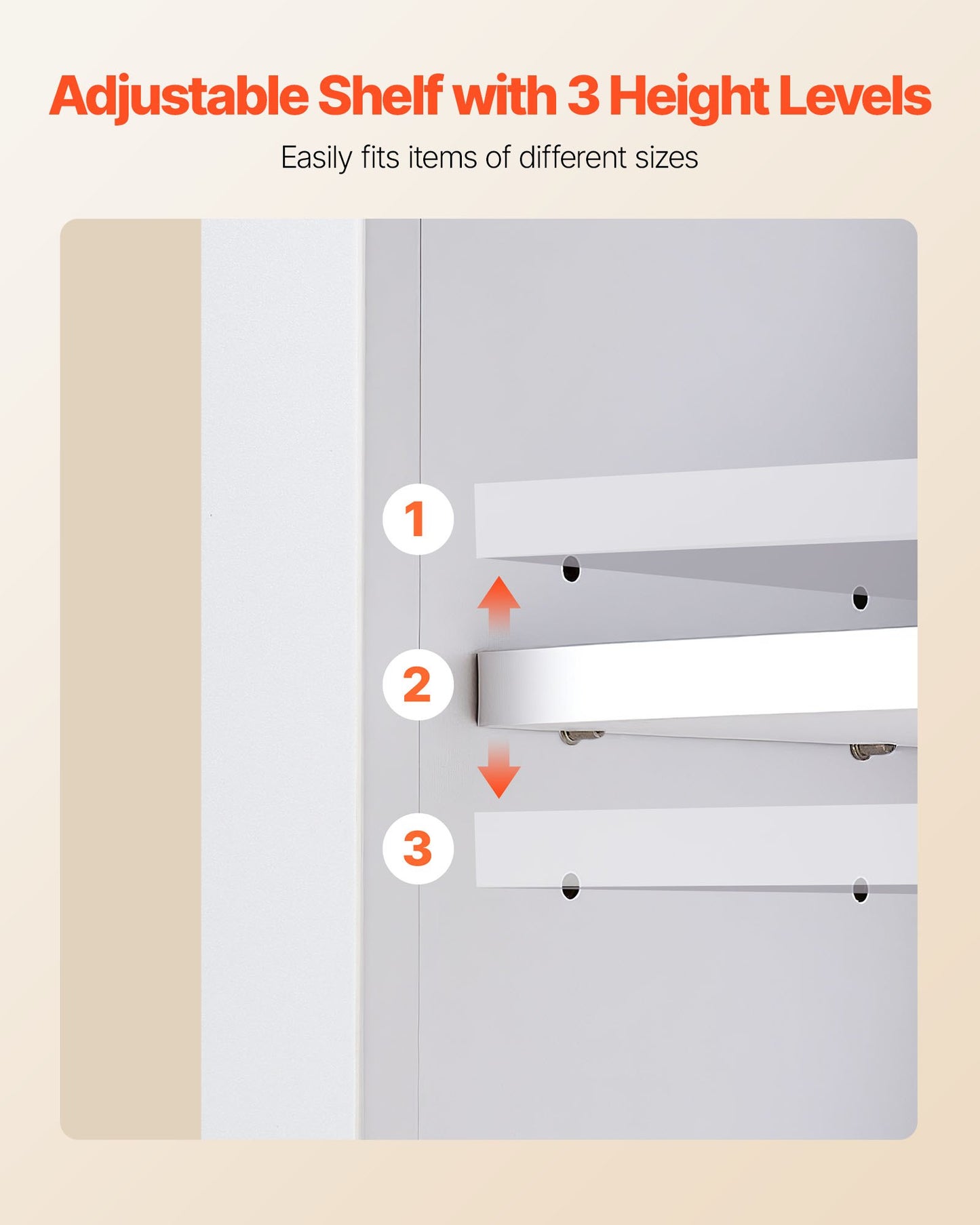 Bathroom Wall Cabinet, 2 Doors and Adjustable Shelf, Over the Toilet Storage Medicine Cabinet Wall Mounted, Hanging Organizer with Open Partition and Towel Bar for Laundry Room Kitchen, White
