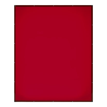 2PCS Welding Curtains, 6 x 8FT Welding Screen Curtain, Flame-Resistant Vinyl Safety Protective Screen with 6-Level UV Protection & Hanging Holes, Portable for Workshop/Industrial Use, Red