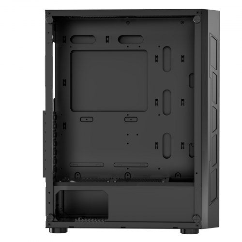 Mid-Tower ATX PC-Gaming-Gehäuse Computergehäuse mit 3 x 120 mm ARGB-Lüftern | EU