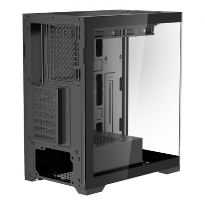 PC Gaming Chassin Mid-Tower datorchassi med 2 x 120 mm fläktar för ATX moderkort |  EU