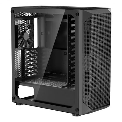 PC-spelchassi Midi-tower-datorchassi 4 x 120 mm fläktar för ATX/M-ATX/ITX |  EU