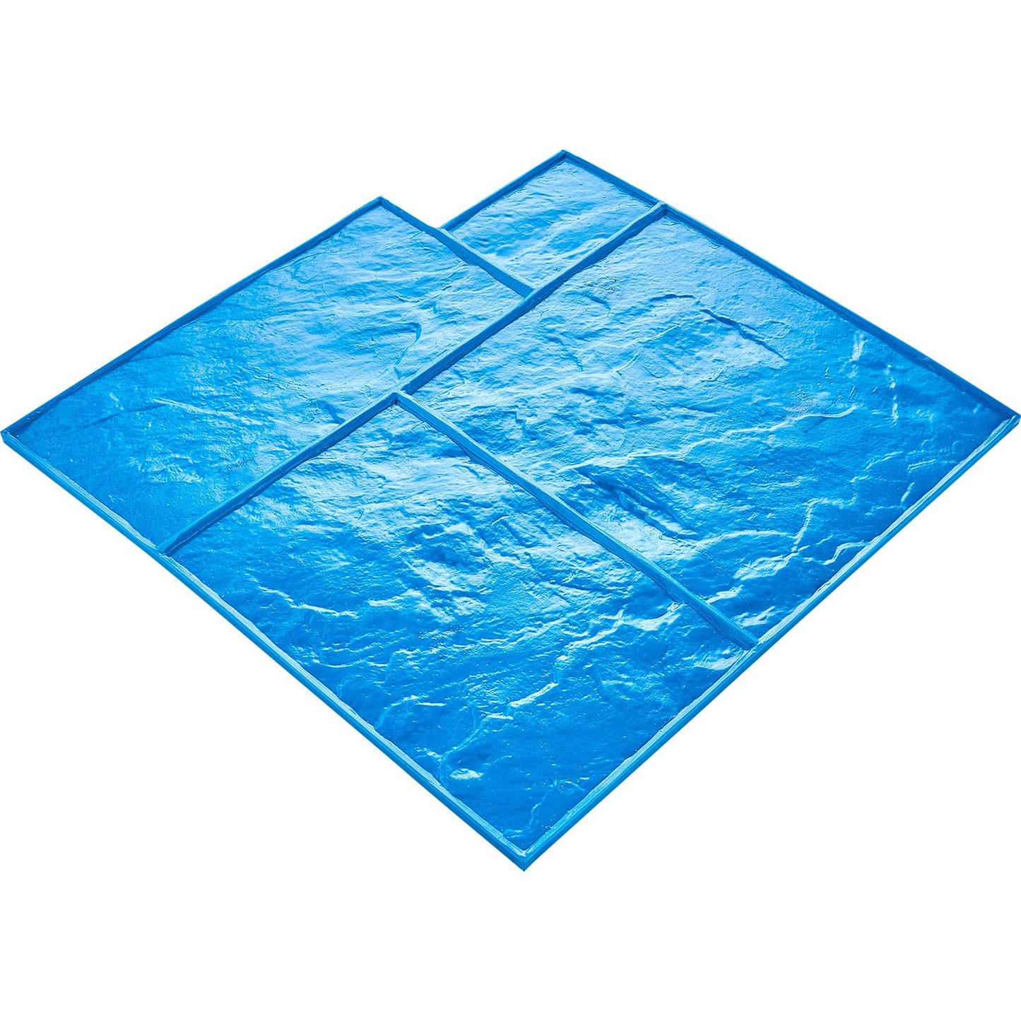 Betonstempelmatte 24 in 7 Stück Texturierungshaut Polyurethan-Texturformen