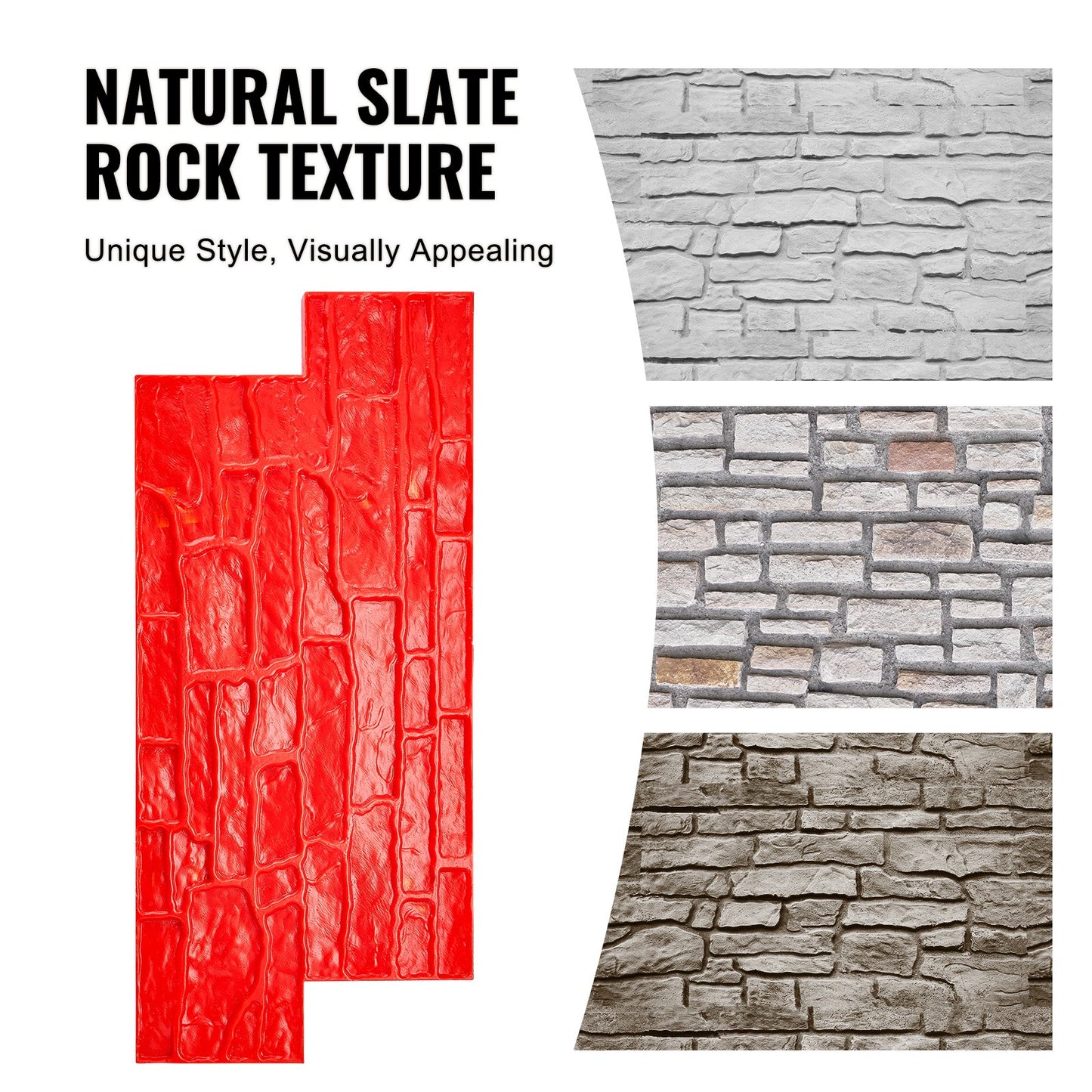 Betongstämplar matta 28 x 12 i texturerande hud polyuretan stämpel textur