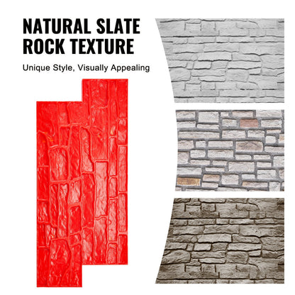 Betongstämplar matta 28 x 12 i texturerande hud polyuretan stämpel textur