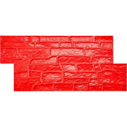Betongstämplar matta 28 x 12 i texturerande hud polyuretan stämpel textur