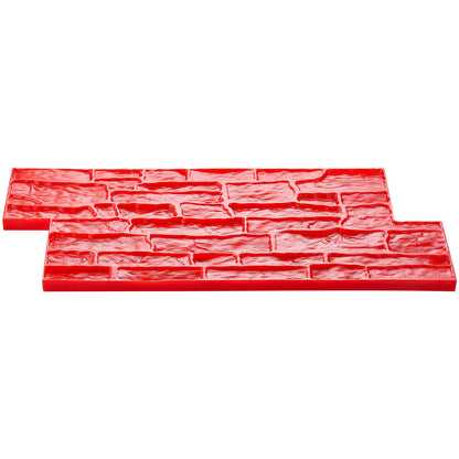 Betongstämplar matta 28 x 12 i texturerande hud polyuretan stämpel textur