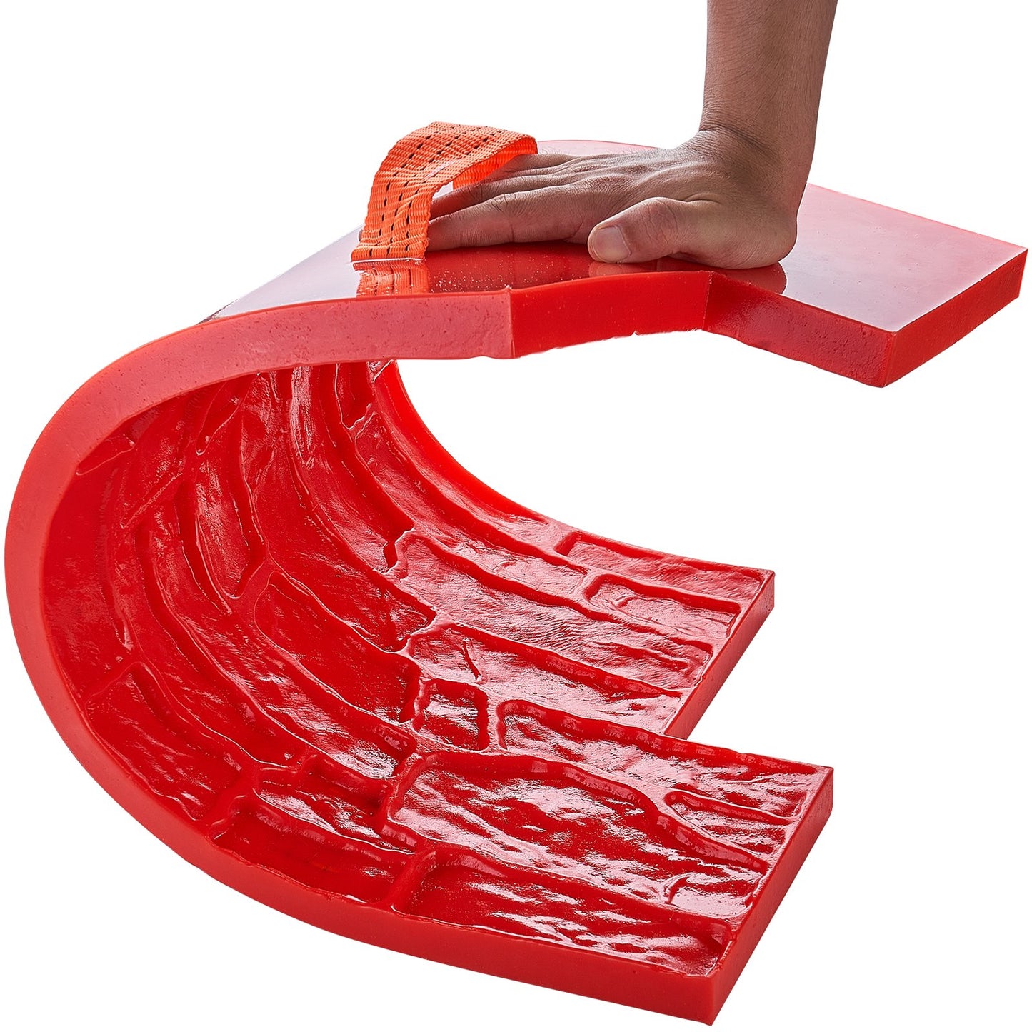 Betongstämplar matta 28 x 12 i texturerande hud polyuretan stämpel textur