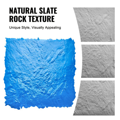 Betongstämplar Mat 36 tum & 18 i 4 st Texturing Skin Polyuretan Formar